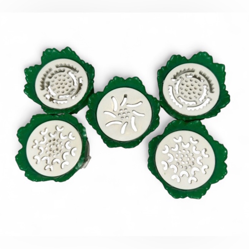 Vtg 1987 Tyco Super Dough Flower Makin' Basket Making 5-replacement pieces